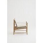Brdr. Krüger HB lounge chair, oiled oak - Kvadrat canvas, extra image