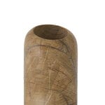 Tom Dixon Boulder maljakko, leveä, forest brown marmori, näkymä 4