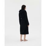 Tekla Hooded bathrobe, black