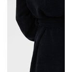 Tekla Hooded bathrobe, black