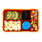 Bodum Lunch box Bistro con posate, rosso-blu-giallo-verde, immagine extra