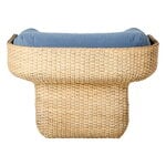 GUBI Basket lounge chair, rattan - Sunday 002