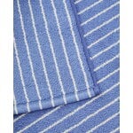 Tekla Tappeto da bagno, 70 x 50 cm, clear blue stripes