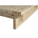 Vaarnii 017 Aamu bed frame, 180 cm, pine