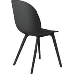 GUBI Beetle chair, plastic edition, black