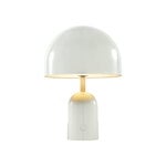 Tom Dixon Lampada da tavolo LED portatile Bell, grigia, immagine extra