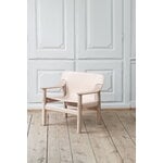 HAY Bernard lounge chair, oak - natural leather