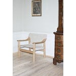 HAY Bernard lounge chair, oak - canvas, extra image