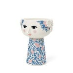 Bjørn Wiinblad Vaso Eva, 18,5 cm, blu - rosa, immagine extra