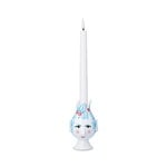 Bjørn Wiinblad Titania candle holder, 11,5 cm, light blue, extra image