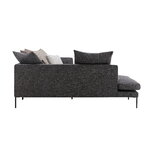 Wendelbo Blade sofa, moduls 19-10, black - Sasso 10