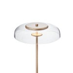 Nuura Blossi floor lamp 29 cm, Nordic gold - clear