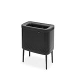 Brabantia Bo Laundry Bin Wäschebehälter, 60 l, Mattschwarz