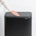 Brabantia Bo Touch Bin Hi, 2 x 30 l, schwarz