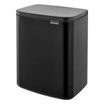 Brabantia Cestino Bo Waste Bin, 12 L, nero opaco