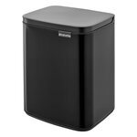 Brabantia Bo Waste Bin, 7 L, matt black