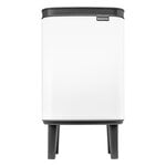 Brabantia Bo Waste Bin Hi, 4 L, blanc