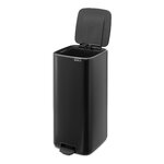 Brabantia Bo Pedal Bin 30 L, negro mate, imagen extra