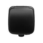 Brabantia Bo Pedal Bin 30 L, negro mate, imagen extra