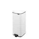 Brabantia Bo Pedal Bin 30 L, blanco, imagen extra