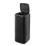 Brabantia Bo Touch Bin roska-astia, 30 L, matta musta, näkymä 3