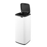 Brabantia Bo Touch Bin, 30 L, blanco, vista 8
