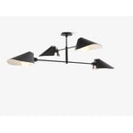 &Tradition Bonnet SC91 chandelier, black, extra image