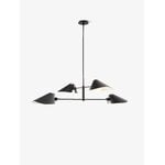 &Tradition Bonnet SC92 chandelier, black, extra image