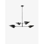 &Tradition Bonnet SC92 chandelier, black