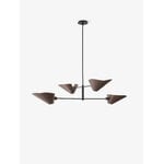 &Tradition Bonnet SC92 chandelier, bronzed - black, extra image