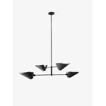 &Tradition Bonnet SC93 chandelier, black, extra image