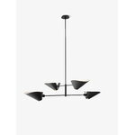 &Tradition Bonnet SC93 chandelier, black, extra image