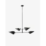 &Tradition Bonnet SC93 chandelier, black