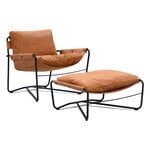 Interface Bug Loungesessel, niedrig, cognac Leder Dunes