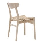 Carl Hansen & Søn CH23 chair, soaped oak - natural cord