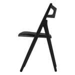 Carl Hansen & Søn Chaise CH29P, chêne noir - cuir noir Loke 7150