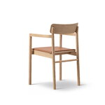 Fredericia Post chair, light oiled oak - cognac leather, extra image