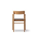 Fredericia Fauteuil Post, chêne huilé - cuir marron foncé, vue 5