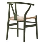 Carl Hansen & Søn CH24 Wishbone chair, soft seaweed - natural cord