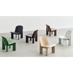 HAY Chisel lounge chair, lush green