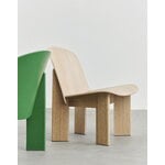 HAY Chisel lounge chair, lush green