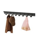 Muuto Coil Wandgarderobe, 100 cm, Schwarz