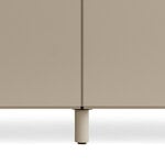String Furniture Relief chest of drawers with legs, wide, beige