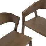 Muuto Cover tuoli, käsinojallinen, petsattu tummanruskea