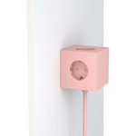 Avolt Square 1 USB extension cord, old pink