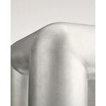 FORMARKIVET Cubio coffee table, 80 x 80 cm, raw aluminium, extra image