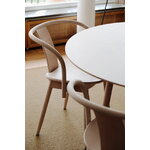 Massproductions Icha chair, white oiled beech