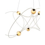 DCWéditions Munari 6 lampada a sospensione, oro, immagine extra