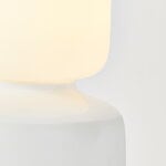 Tala Reflection Oblo table lamp, white