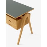 &Tradition Daystak RD3 desk, honey stained beech - Fenix Verde Comodoro